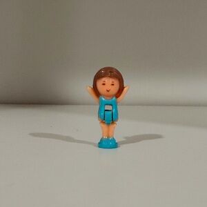 Charming Action Figure with Blue Outfit